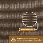 8 Jogo Americano Redondo Antiderrapante Flex Resistente Cf