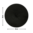 8 Jogo Americano Redondo Mesa Posta Sousplat Luxo Pvc Mpt