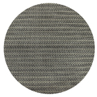 8 Jogo Americano Redondo Tela Trançado Trama Rústico Mr