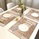 8 Jogo Americano Sisal Impermeável Pvc 8 Lugares