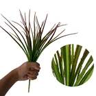 8 Maços De Capim Artificial Plantas Realistas Para Muro Inglê