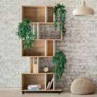 8 Pacotes De Folhagem Artificial De Chifre De Veado Perfeitos