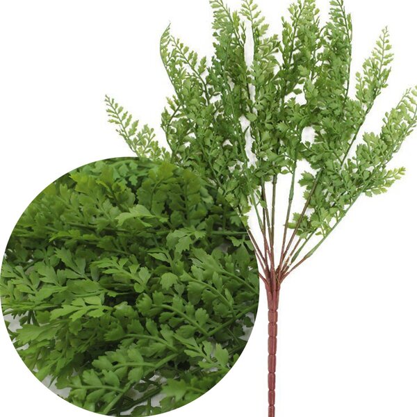 8 Ramos Salsinha Artificial Flor Plantas Com 13 Galhos 46cm