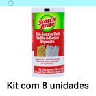 8 Refil Rolo Adesivo Scotch-brite Limpeza Perfeita E Fácil