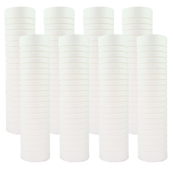 8 Refis Polipropileno Ranhurado 9 3/4'' 1 5 10 20 50 Micra 1