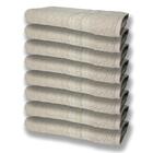 8 Toalhas Grande Super Felpudas E Grossa 80x150 Bege