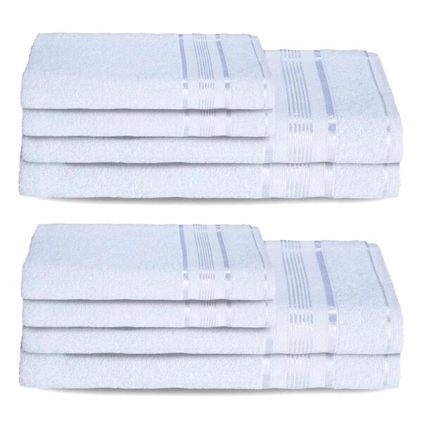 8 Toalhas Super Grossas E Gigante Egito 4 Banhos 4 Rosto Bran