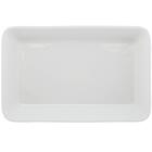 8 Travessas Refratárias De Porcelana Branca 29x20x5cm Restaur