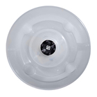 9242 - Copo Mondial L 1000 Translúcido  (tampa Preta)