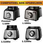 9301 - Copo Mondial L1000/ Turbo Inox L1200w Cristal (tampa P
