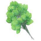 96 Ramos Decoração Arranjo Folhas De Rosa Artificial Planta P