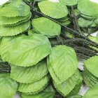 96 Ramos Decoração Arranjo Folhas De Rosa Artificial Planta P