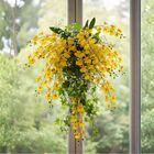 9 Galhos De Chuva De Ouro Amarela Artificial - Decore Com Est