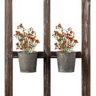 9 Galhos De Mosquitinho Laranja Artificial Perfeitos Para Com