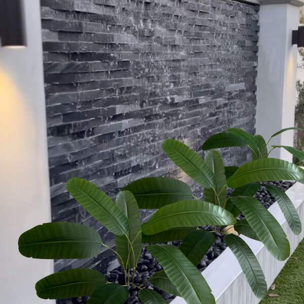 9 Heliconias Artificiais 60x55cm - Árvore Robusta Com Toque R