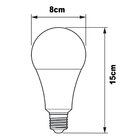 9 Lâmpada Led Bulbo Philips 19w 1800lm A75 929002003192 E27 B