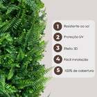 9 Painéis Artificiais Samambaia Com Eucalipto Com Proteção Uv