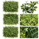 9 Painéis De Folhagens Artificiais Mix De Folhas Em Placas Ve