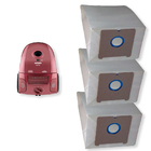 9 Saco Descartável Para Aspirador De Pó Arno Zelio