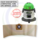 9 Saco Descartável Para Aspirador De Pó Ipc Soteco A115