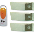 9 Saco Descartável Para Aspirador De Pó Wap Super Pó
