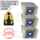 9 Sacos Descartáveis Para Aspirador De Pó Cadence Galaxy