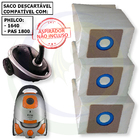 9 Sacos Refil Coletor De Papel Descartável Para Aspirador Phi