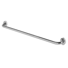 Porta Toalha Banho Barra 66cm Metal Prata Brilhante Palace Fani