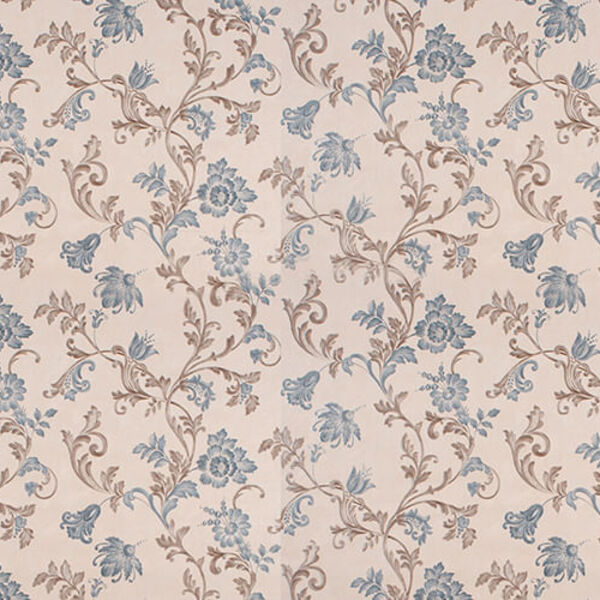 [10m²] Papel De Parede Floral Alto Relevo - Pp257-1 Rolo De 1