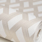 [16m²] Papel De Parede Geométrico Metalizado - Pp318 Rolo De