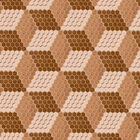 [16m²] Papel De Parede Geométrico - Pp186-1 Rolo De 16m2