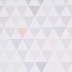 [16m²] Papel De Parede Geométrico Triângulos - Pp341-1 Rolo D
