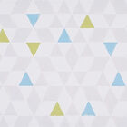 [16m²] Papel De Parede Geométrico Triângulos - Pp342-1 Rolo D