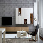 [16m²] Papel De Parede Industrial Blocos De Cimento - Pp333 R