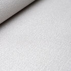 [16m²] Papel De Parede Linho Médio Cinza Algodão - Pp435 Rolo