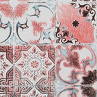 [5m²] Papel De Parade Azulejo Português Rosa - Pp397-2 Rolo D