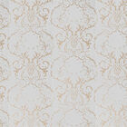 [5m²] Papel De Parede Arabesco Dourado - Pp370 Rolo De 5m2