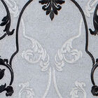 [5m²] Papel De Parede Arabesco Preto Metalizado - Pp369 Rolo