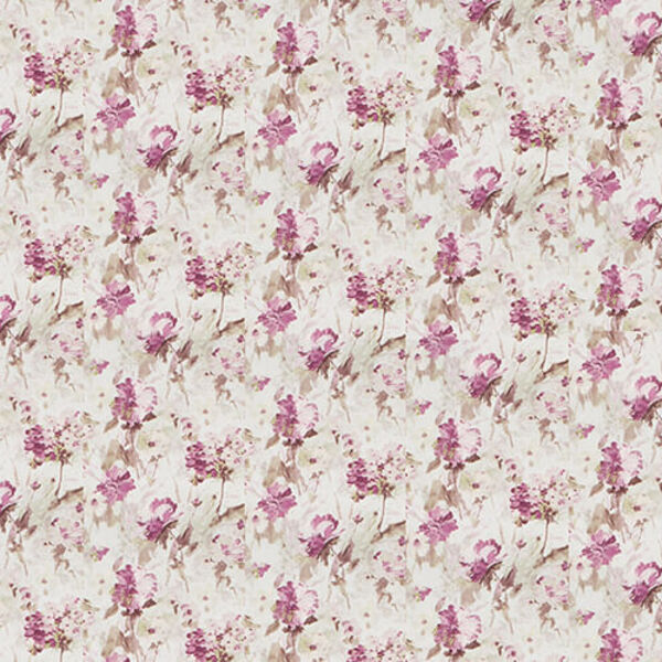 [5m²] Papel De Parede Floral Pincelado - Pp286 Rolo De 5m2