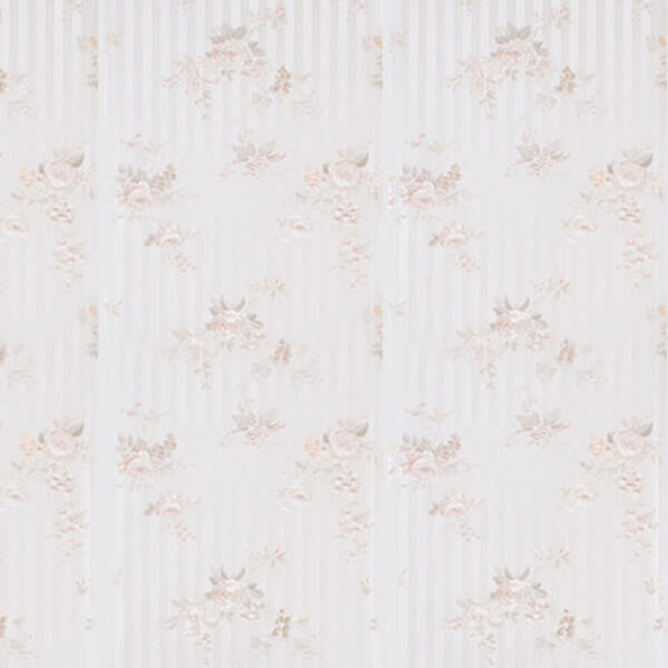 [5m²] Papel De Parede Listrado Floral Landscape - Pp192 Rolo