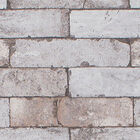 [5m²] Papel De Parede Tijolo Cinza - Pp424 Rolo De 5m2