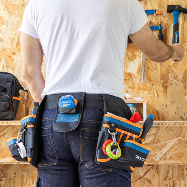 Bolsa de Ferramentas com Cinto e 24 Bolsos Dexter