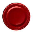 --- Não Publicar --- Prato De Sobremesa Porcelana Vermelho Co