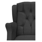 - Poltrona Cadeira Decorativa  Amamentação Com Balanço Suede