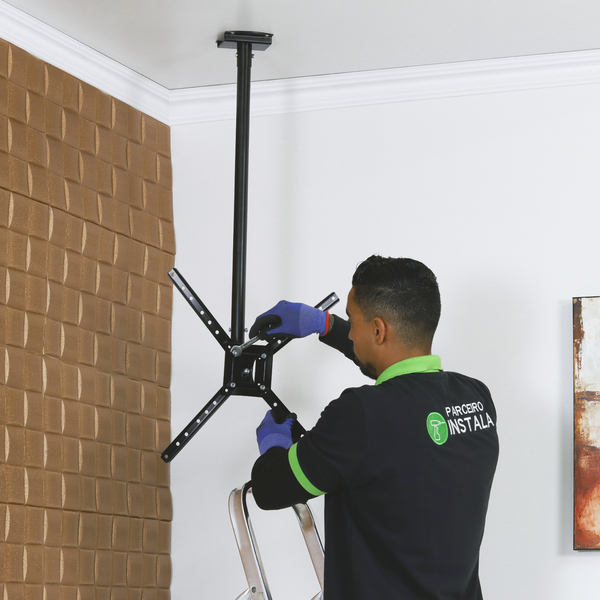 (AVU) Instalação de Suporte (Teto) + TV 47" a 60"