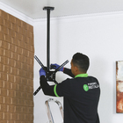 (AVU) Instalação de Suporte (Teto) + TV acima 60"