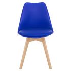 [encerrado] Kit 5 Cadeiras Leda Com Assento Estofado