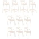 [encerrado] Kit 6 Cadeiras + 4 Banquetas Altas Masters Allegra