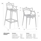 [encerrado] Kit 6 Cadeiras + 4 Banquetas Altas Masters Allegra