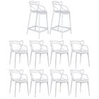 [encerrado] Kit 8 Cadeiras + 2 Banquetas Médias Masters Alleg